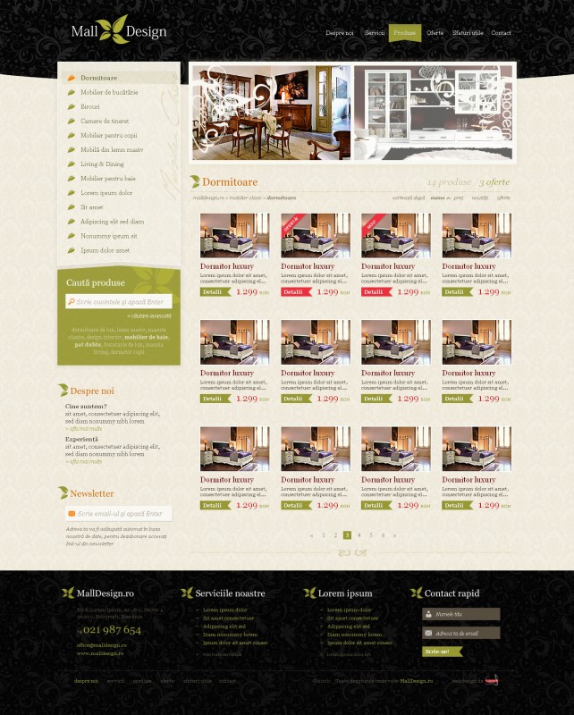Malldesign - Web design