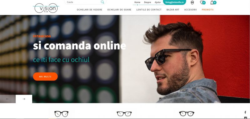 realizare shop online vision fix